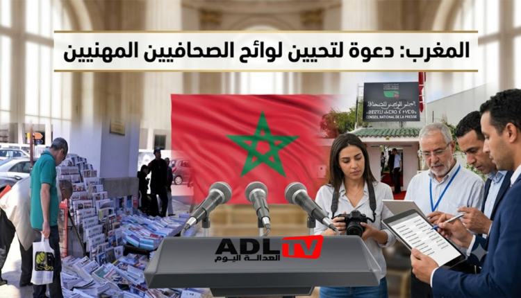 المغرب: دعوة لتحيين لوائح الصحافيين المهنيين