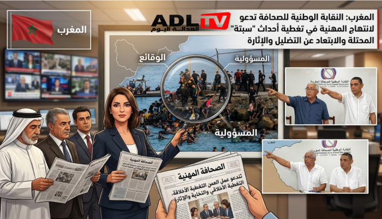 المغرب: النقابة الوطنية للصحافة تدعو لانتهاج المهنية في تغطية أحداث "سبتة" المحتلة والابتعاد عن التضليل والإثارة
