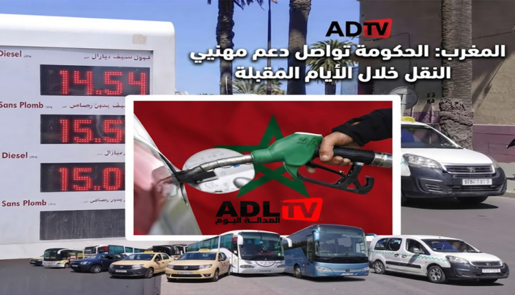 المغرب: الحكومة تواصل دعم مهنيي النقل خلال الأيام المقبلة