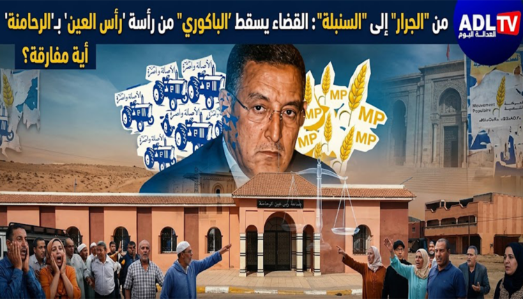 من "الجرار" إلى "السنبلة": القضاء يسقط "الباكوري" من رآسة "رأس العين" بـ"الرحامنة"