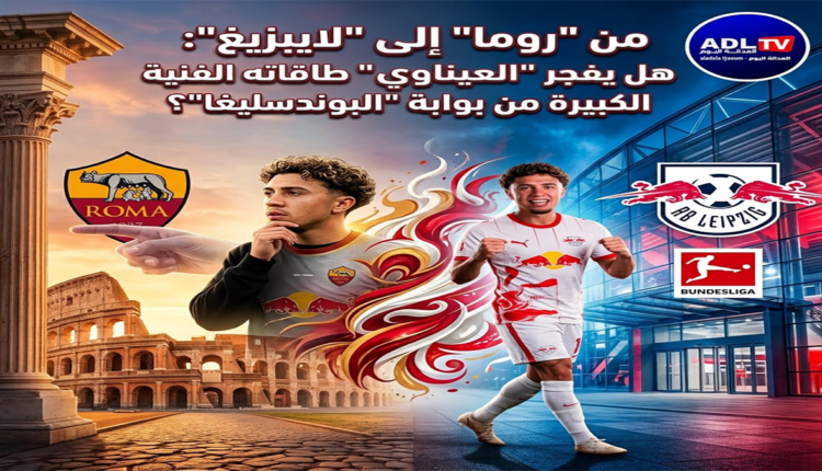 من "روما" إلى "لايبزيغ": هل يفجر "العيناوي" طاقاته الفنية الكبيرة من بوابة "البوندسليغا"؟
