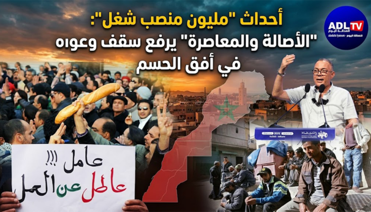 أحداث "مليون منصب شغل": "الأصالة والمعاصرة" يرفع سقف وعوده الانتخابية في أفق الحسم