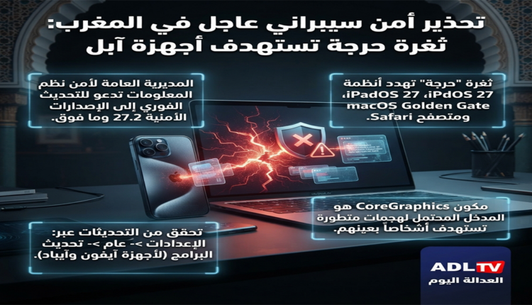 ثغرة في أنظمة "آبل" قد تفتح الباب أمام اختراق جهازك إليك ما يجب فعله
