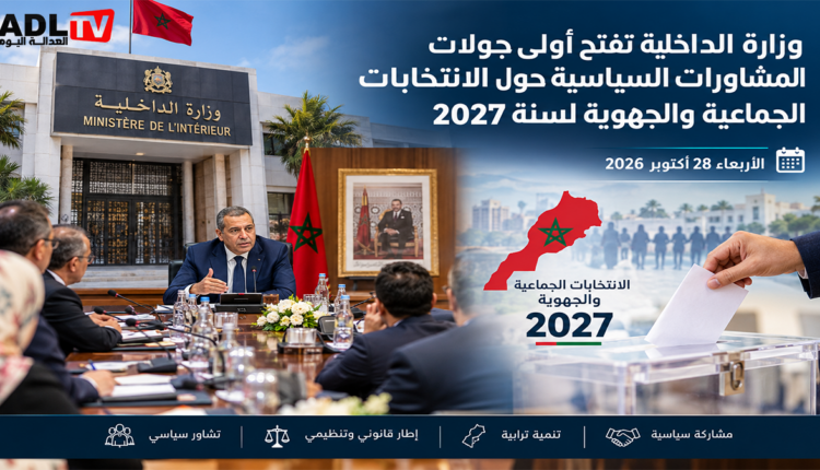 المغرب: وزير الداخلية يطلق مشاورات مع الأحزاب السياسية حول الانتخابات الجماعية المقبلة